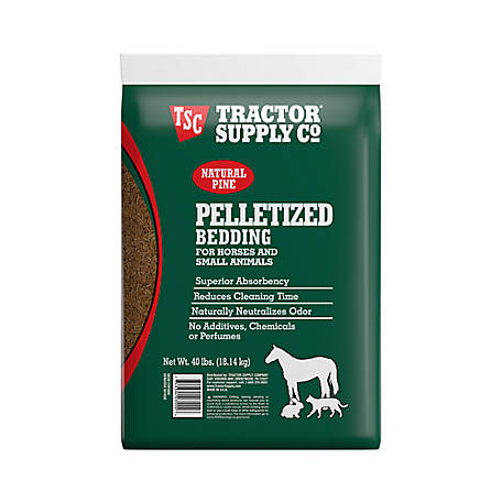 Tractor Supply Pelletized Bedding for Horses and Small Animals, 40 lb.