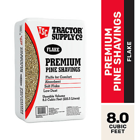 Tractor Supply Flake Premium Pine Shavings, 8 cu. ft.