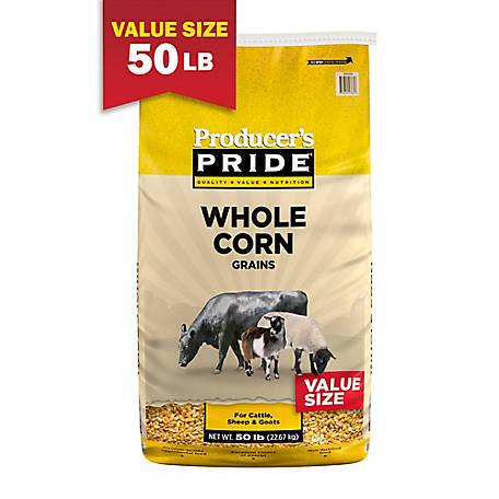 Producer's Pride All-Purpose Whole Corn Livestock Feed, 50 lb. Bag